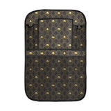 Casino Cards Suits Pattern Print Design 01 Car Seat Back Organizer