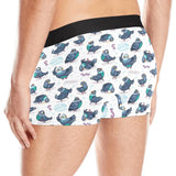 Pigeon Pattern Print Design 02 Men's All Over Print Boxer Briefs Men's Underwear