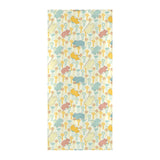 Hippopotamus Pattern Print Design 04 Beach Towel