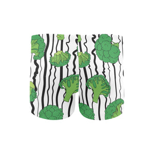 Cool Broccoli pattern Men's Swimming Trunks