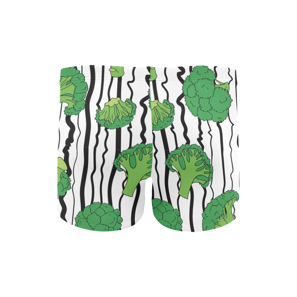 Cool Broccoli pattern Men's Swimming Trunks