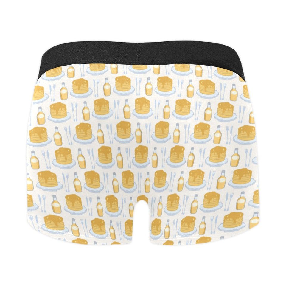 Pancake Pattern Print Design 05 Men's All Over Print Boxer Briefs Men's Underwear