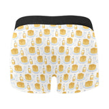 Pancake Pattern Print Design 05 Men's All Over Print Boxer Briefs Men's Underwear