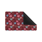 Pretzels Pattern Print Design 05 Doormat