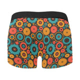 Gear Pattern Print Design 01 Men's All Over Print Boxer Briefs Men's Underwear