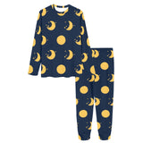 Moon star pattern Women's All Over Print Pajama Set
