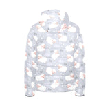 Sweet dreams sheep pattern Kids' Boys' Girls' Padded Hooded Jacket