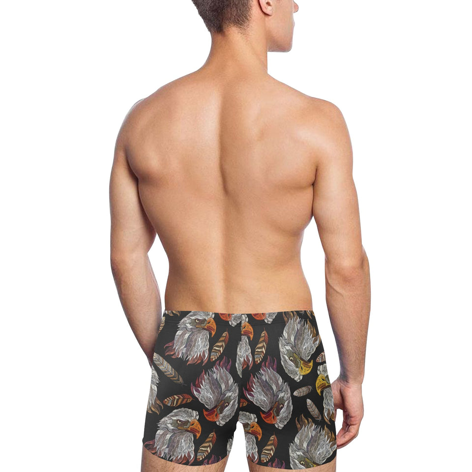 Eagle Pattern Print Design 05 Men's Swimming Trunks