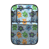 Alien Pattern Print Design 04 Car Seat Back Organizer
