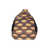 Sandwich Pattern Print Design 04 All Over Print Chest Bag