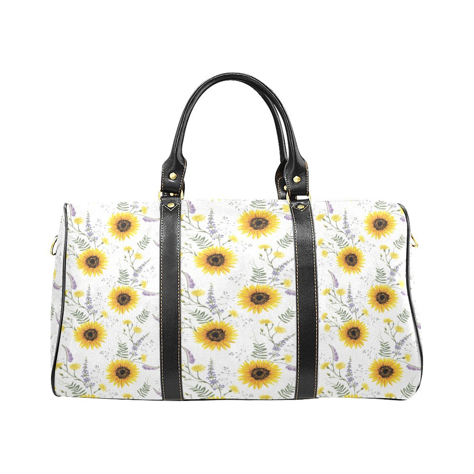 beautiful sunflowers pattern Travel Bag