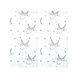 Cute goat design pattern Gauze Curtain