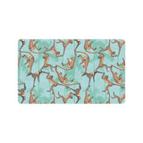 Monkey Palm tree background Doormat