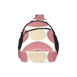Circle indian pattern All Over Print Chest Bag