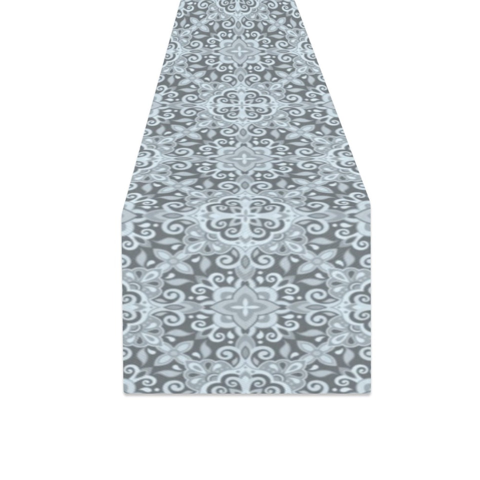 Traditional indian element pattern Table Runner