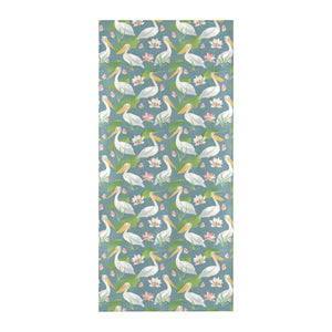 Pelican Pattern Print Design 04 Beach Towel