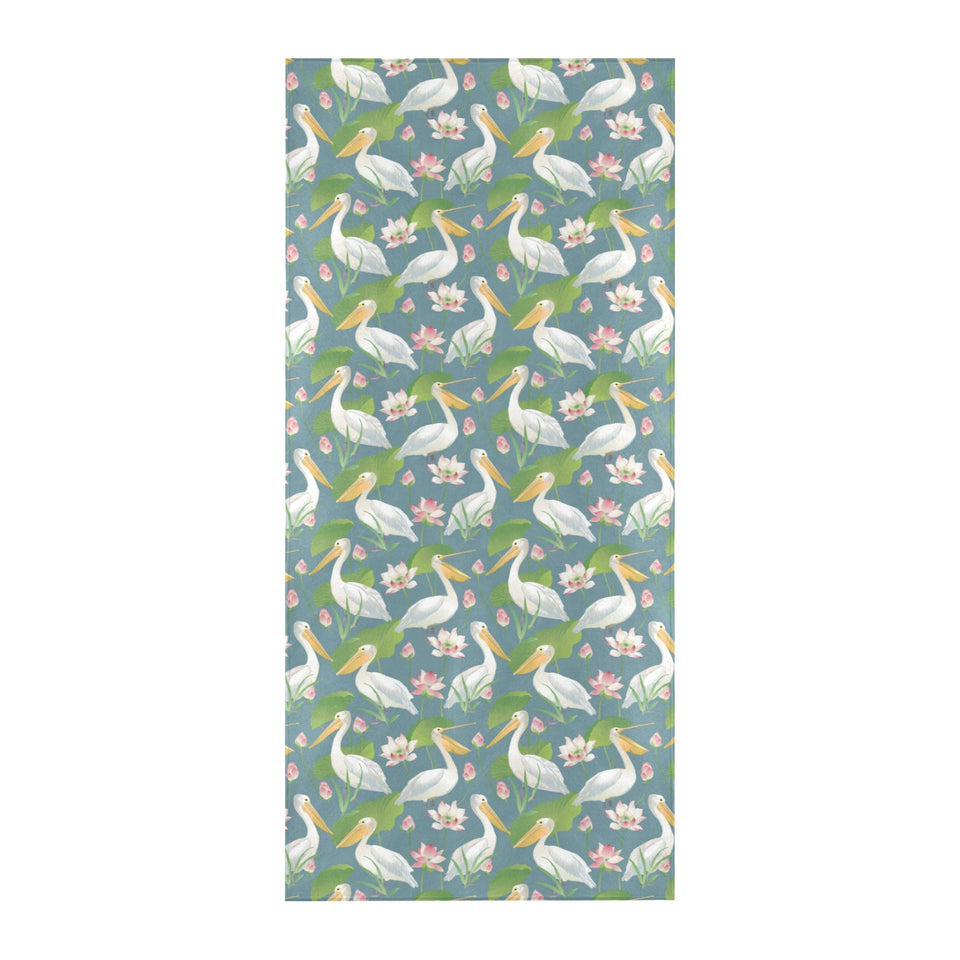 Pelican Pattern Print Design 04 Beach Towel