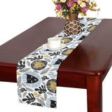 Lion Pattern Print Design 05 Table Runner