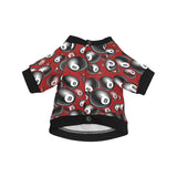Billiard Ball Pattern Print Design 05 All Over Print Pet Dog Round Neck Fuzzy Shirt