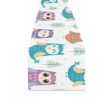 Cute owl pattern Table Runner