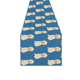 Golden Retriever Pattern Print Design 03 Table Runner