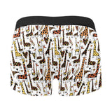 Giraffe Pattern Print Design 05 Men's All Over Print Boxer Briefs Men's Underwear
