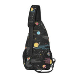 space pattern All Over Print Chest Bag