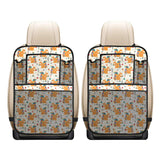 Squirrel Pattern Print Design 04 Car Seat Back Organizer