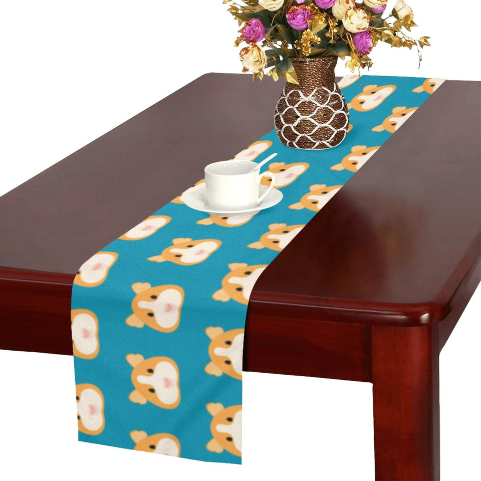 Guinea Pig Pattern Print Design 03 Table Runner