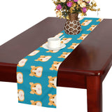 Guinea Pig Pattern Print Design 03 Table Runner