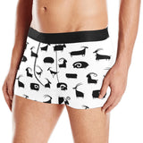 Goat ram pattern Men's All Over Print Boxer Briefs Men's Underwear