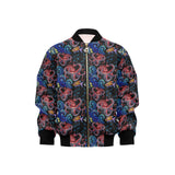 Octopus sea wave tropical fishe pattern Kids' Boys' Girls' Bomber Jacket