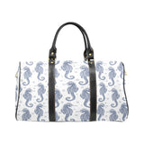 Seahorse pattern background Travel Bag