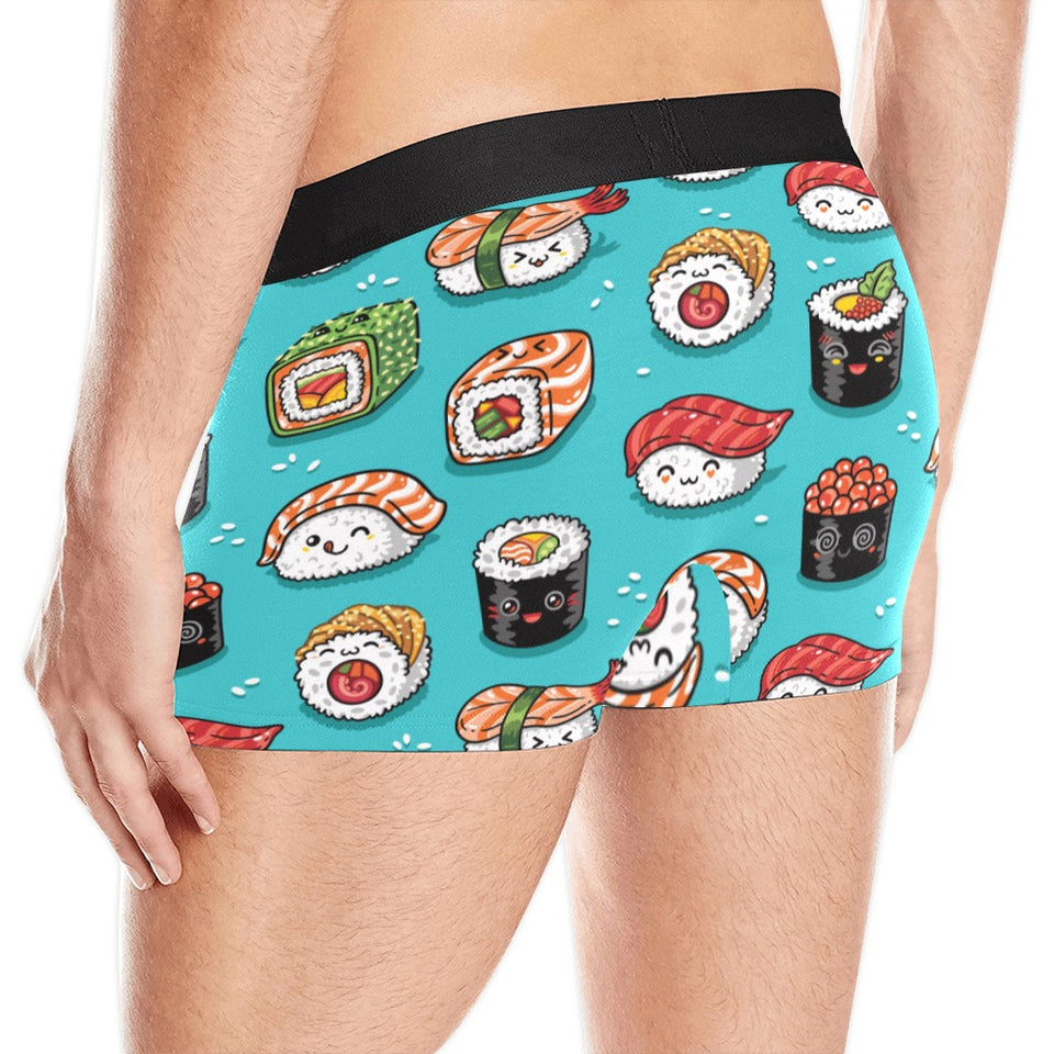 Cute sushi pattern Men's All Over Print Boxer Briefs Men's Underwear
