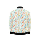 Coral Reef Pattern Print Design 02 Kids' Boys' Girls' Bomber Jacket