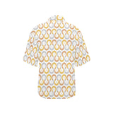 Horseshoes Pattern Print Design 03 Women's All Over Print Hawaiian Shirt
