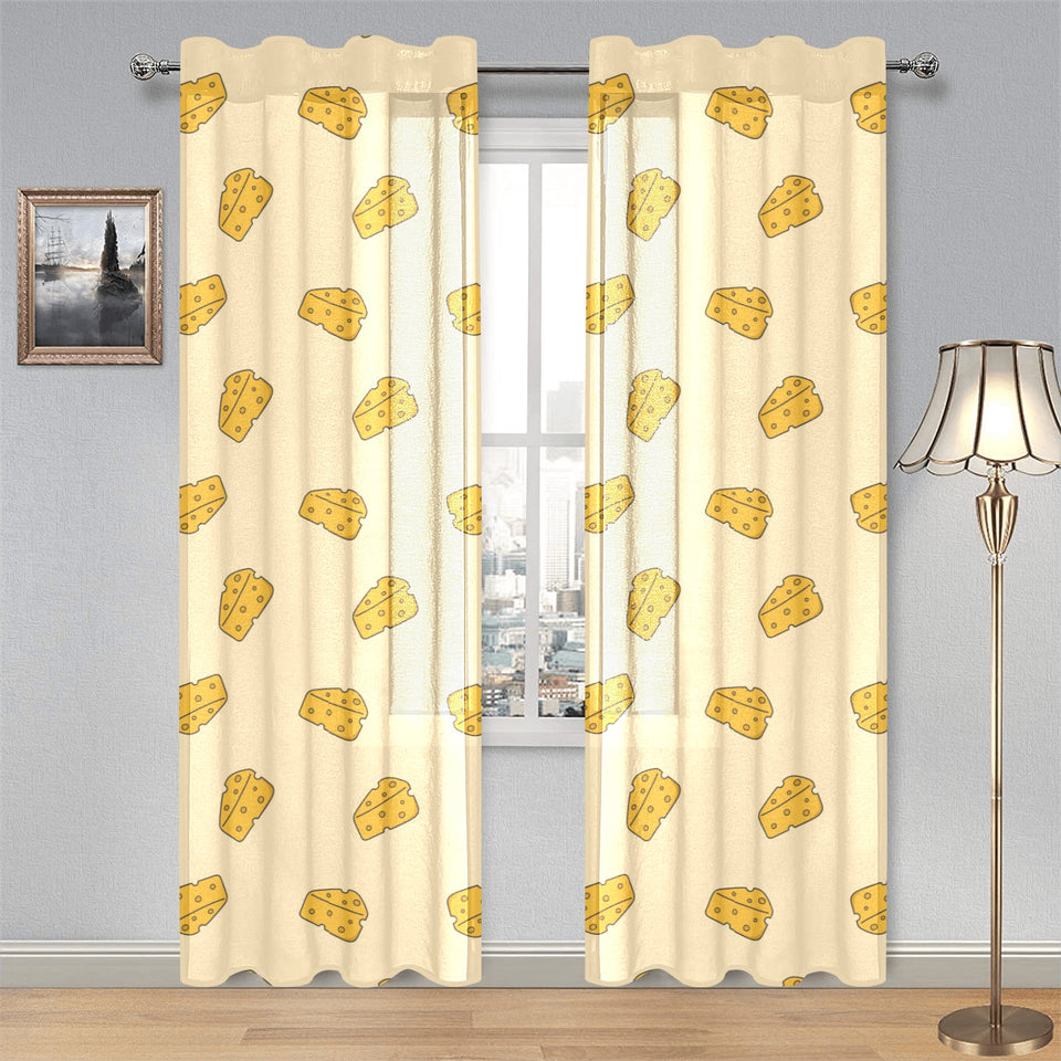Cheese pattern Gauze Curtain
