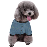 Swordfish Pattern Print Design 02 All Over Print Pet Dog Round Neck Fuzzy Shirt