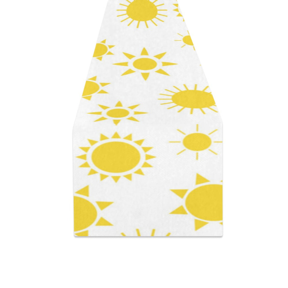 Sun pattern Table Runner