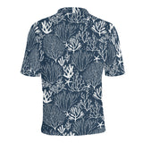 Coral Reef Pattern Print Design 05 Men's All Over Print Polo Shirt