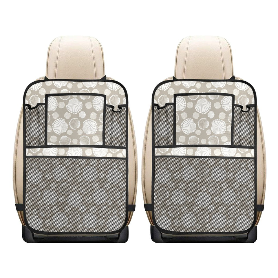 Scallop shell pattern Car Seat Back Organizer