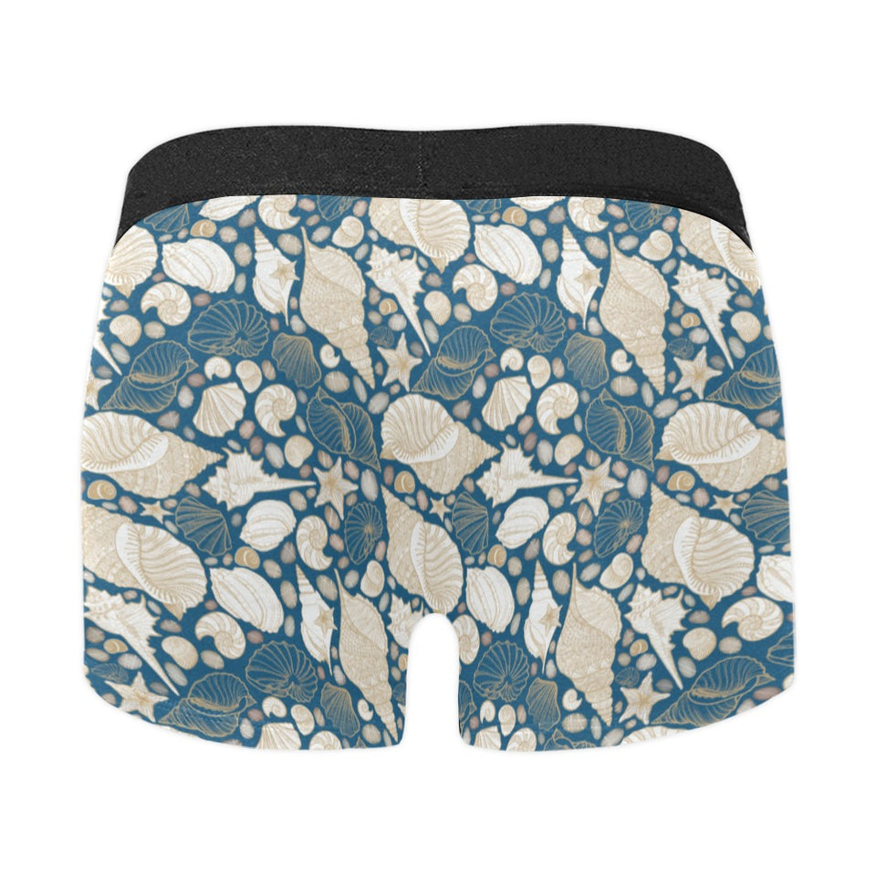 Sea turtle Polynesian Tribal design pattern Men's All Over Print Boxer Briefs Men's Underwear