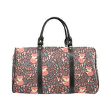 fox leaves mushroom pattern Travel Bag