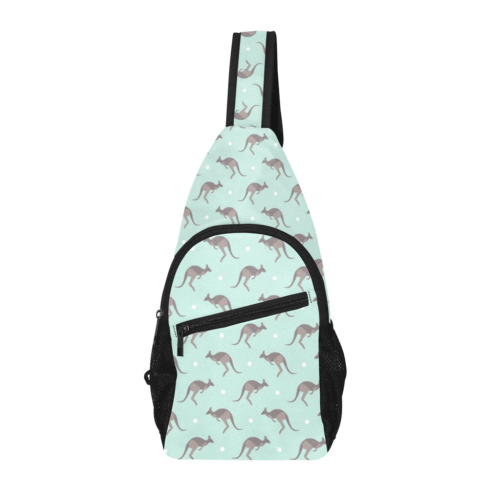 Kangaroo pattern background All Over Print Chest Bag