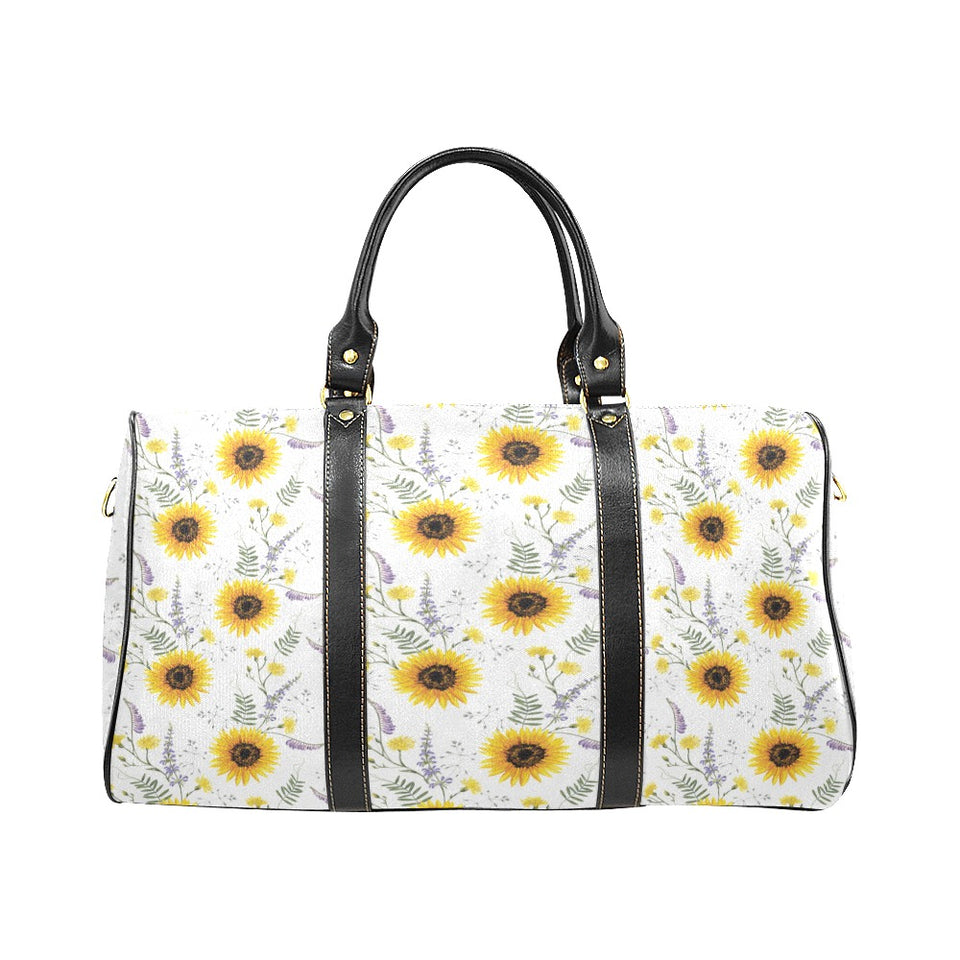 beautiful sunflowers pattern Travel Bag