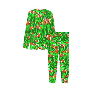 Clown Fish Pattern Print Design 01 Kids' Boys' Girls' All Over Print Pajama Set