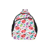 Ladybug Pattern Print Design 03 All Over Print Chest Bag