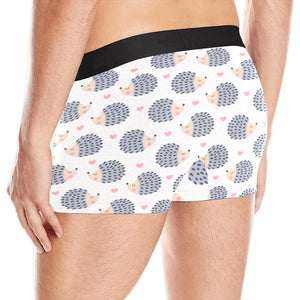 Hedgehog Pattern Print Design 04 Men's All Over Print Boxer Briefs Men's Underwear