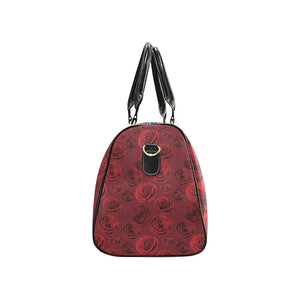 Rose Pattern Print Design 03 Travel Bag
