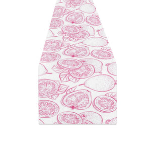 Sketch guava pattern Table Runner